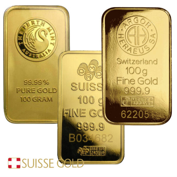 Barra Ouro 100g