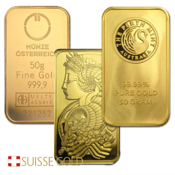 Barra de Ouro 50g